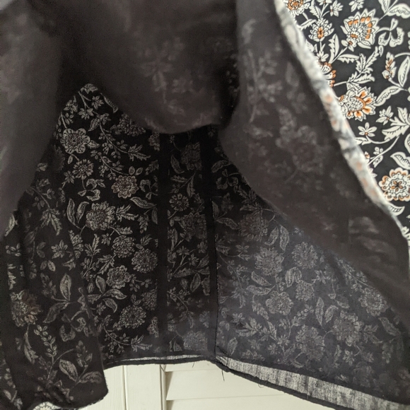 ZARA Ruffle & Floral Baby Doll Dress - Picture 7 of 8